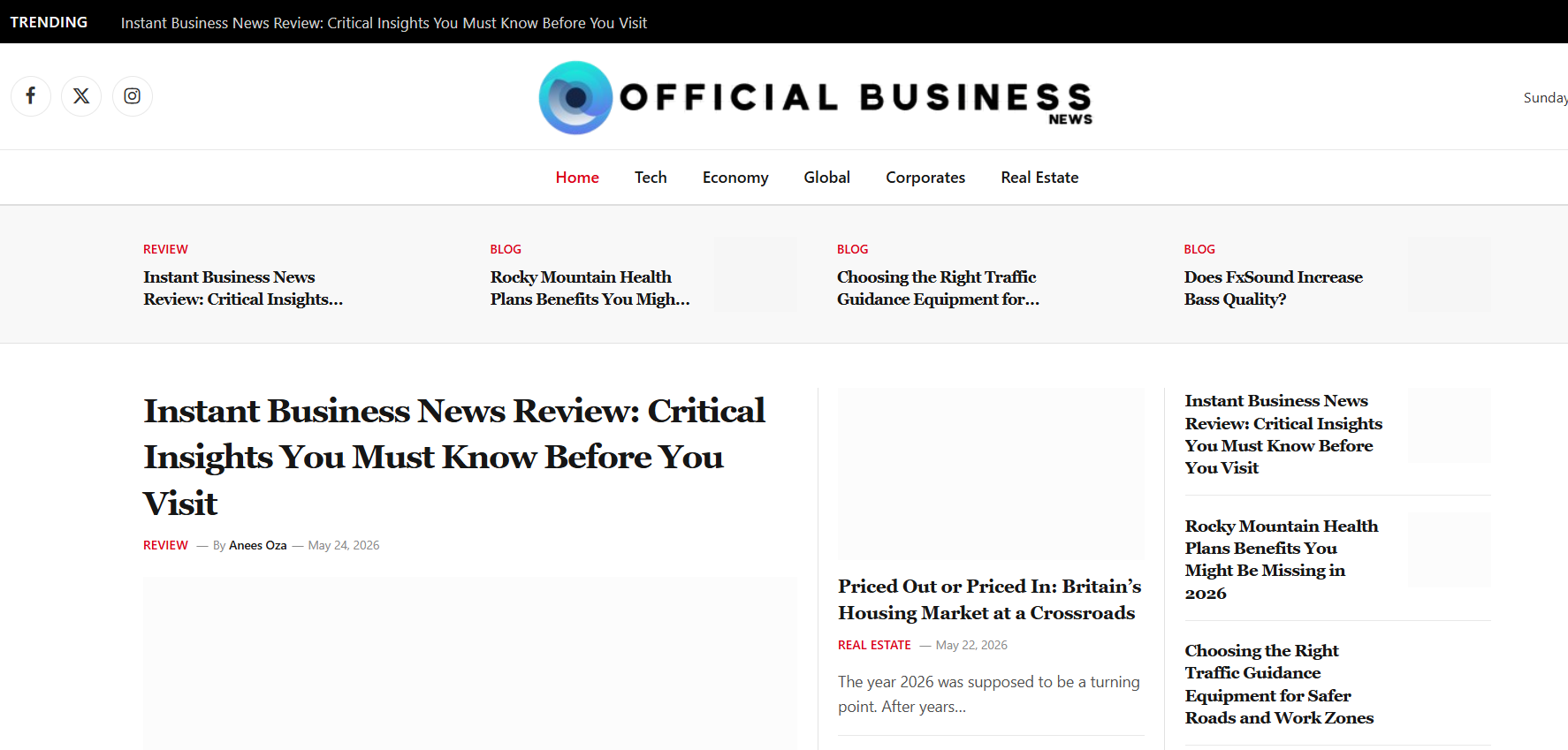 Official Business News