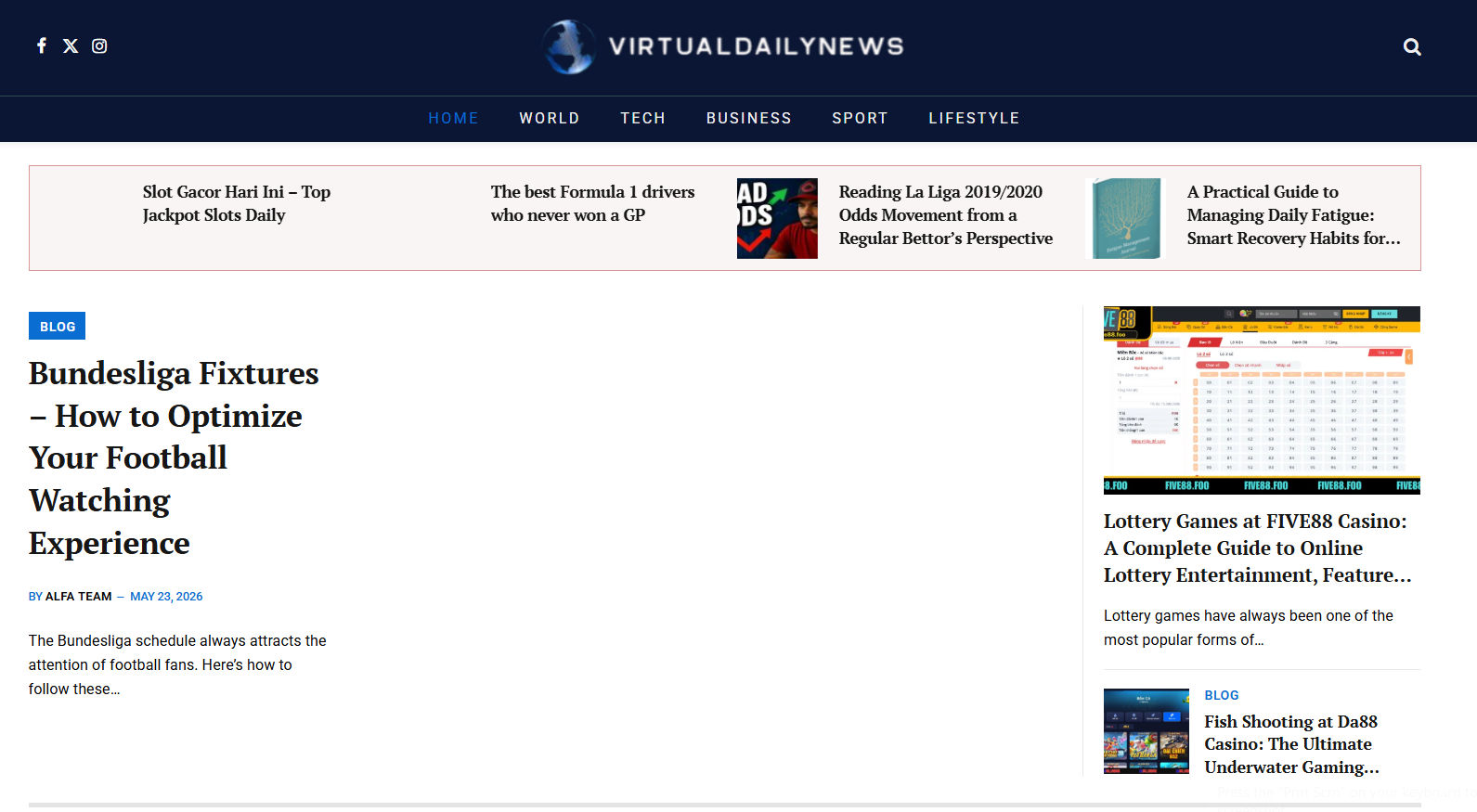 Virtual Daily News