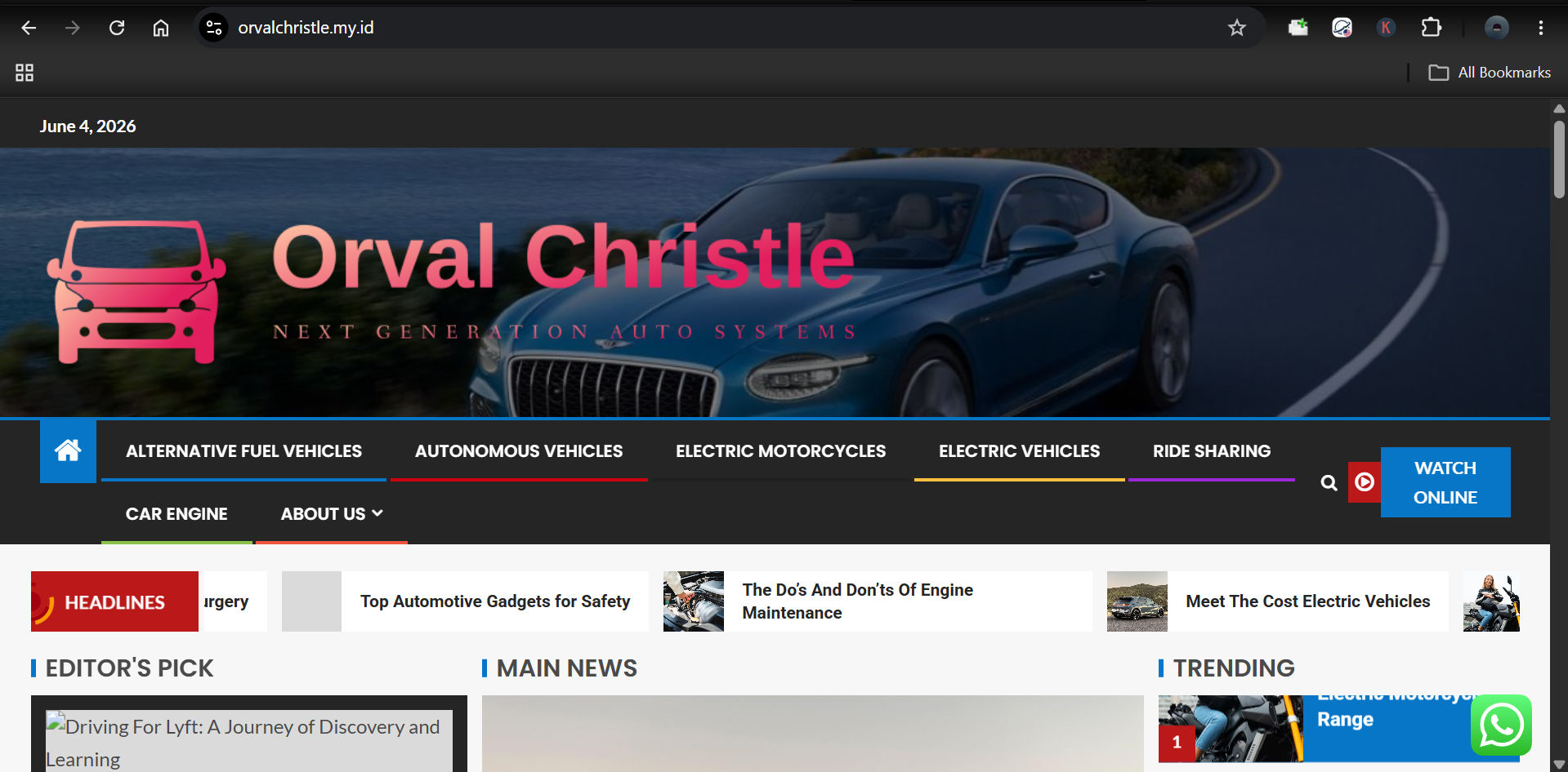 Orvalchristle