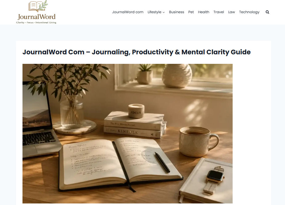 Journal Word