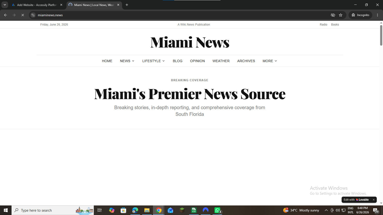 Miami News