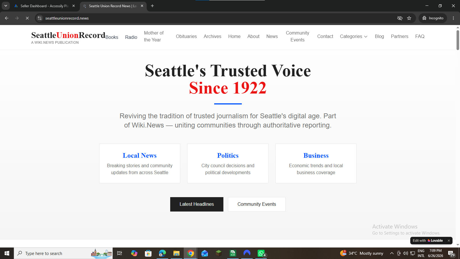 Seattle Union Record