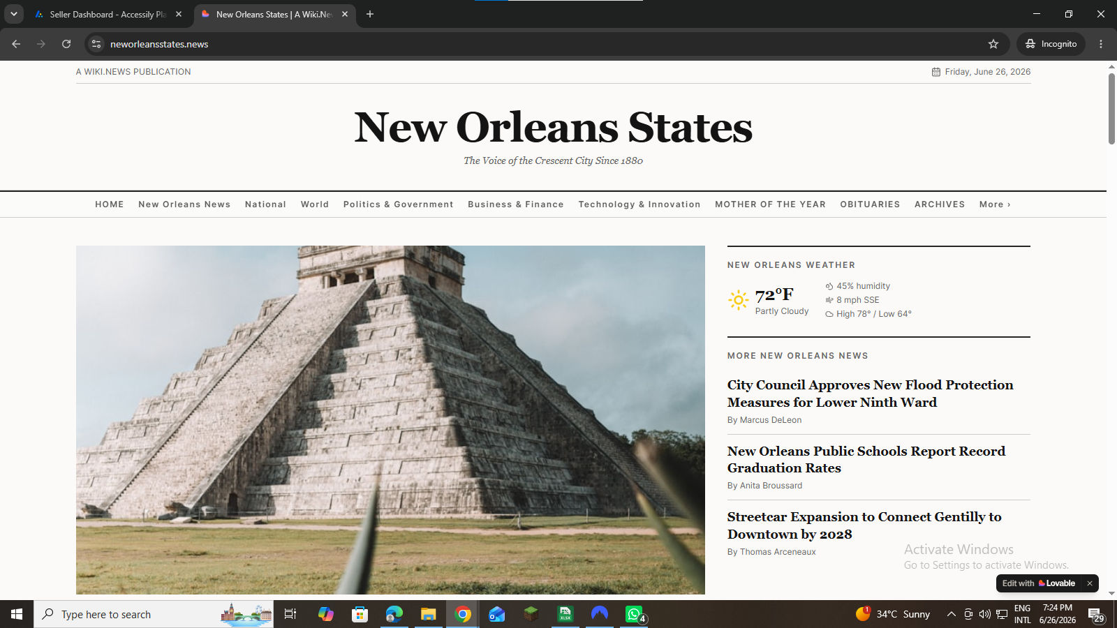 New Orleans States