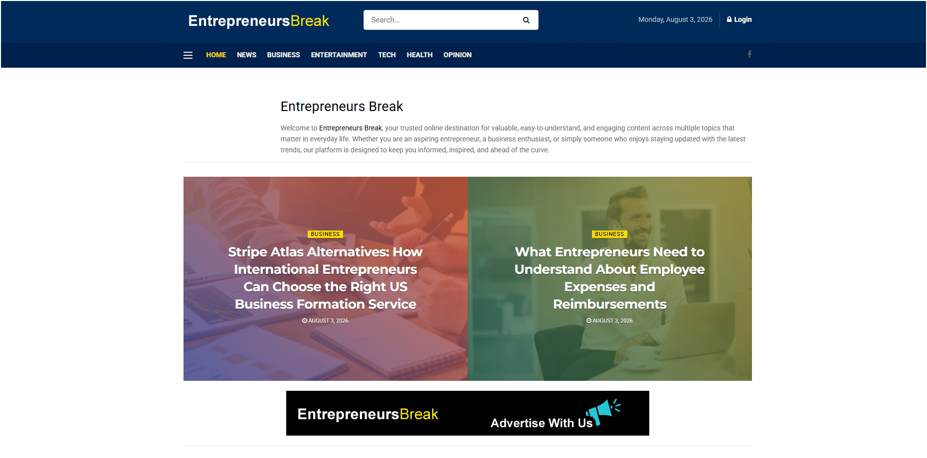 Entrepreneurs Break