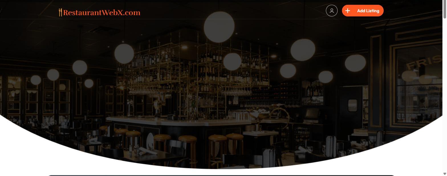 Restaurant Web X