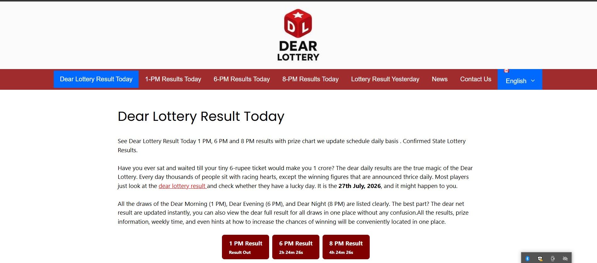 Dearlottery