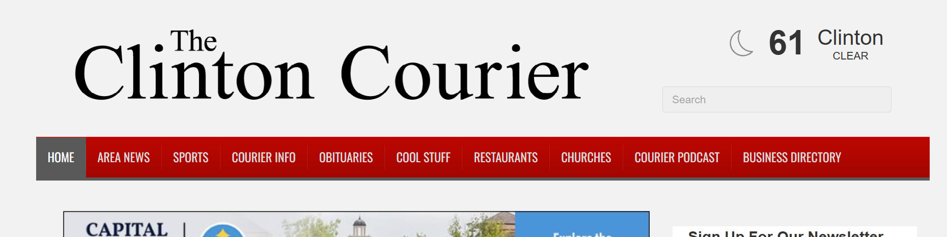 Https://www.theclintoncourier.net/