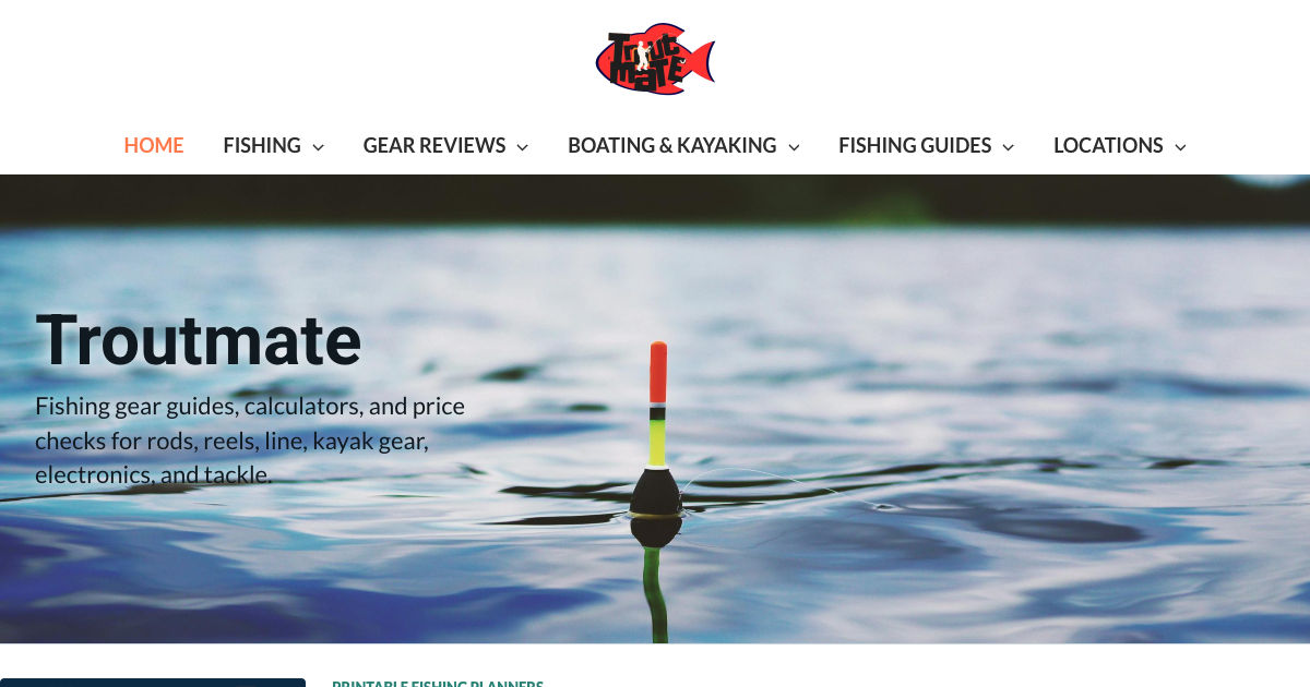 Troutmate Fishing Guides & Calculators