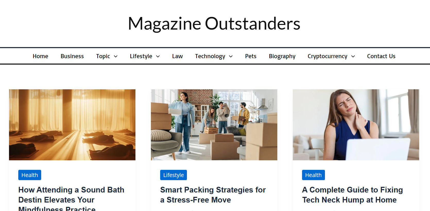 Magazine Outstanders