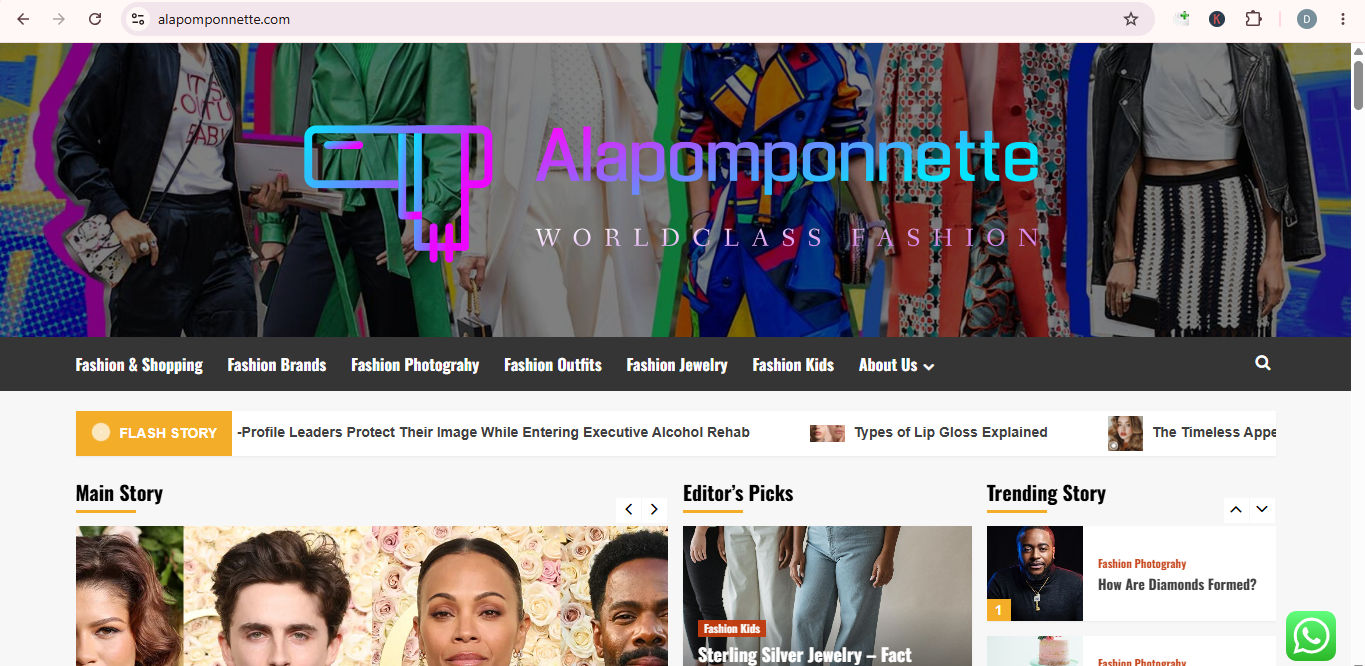 Alapomponnette.com