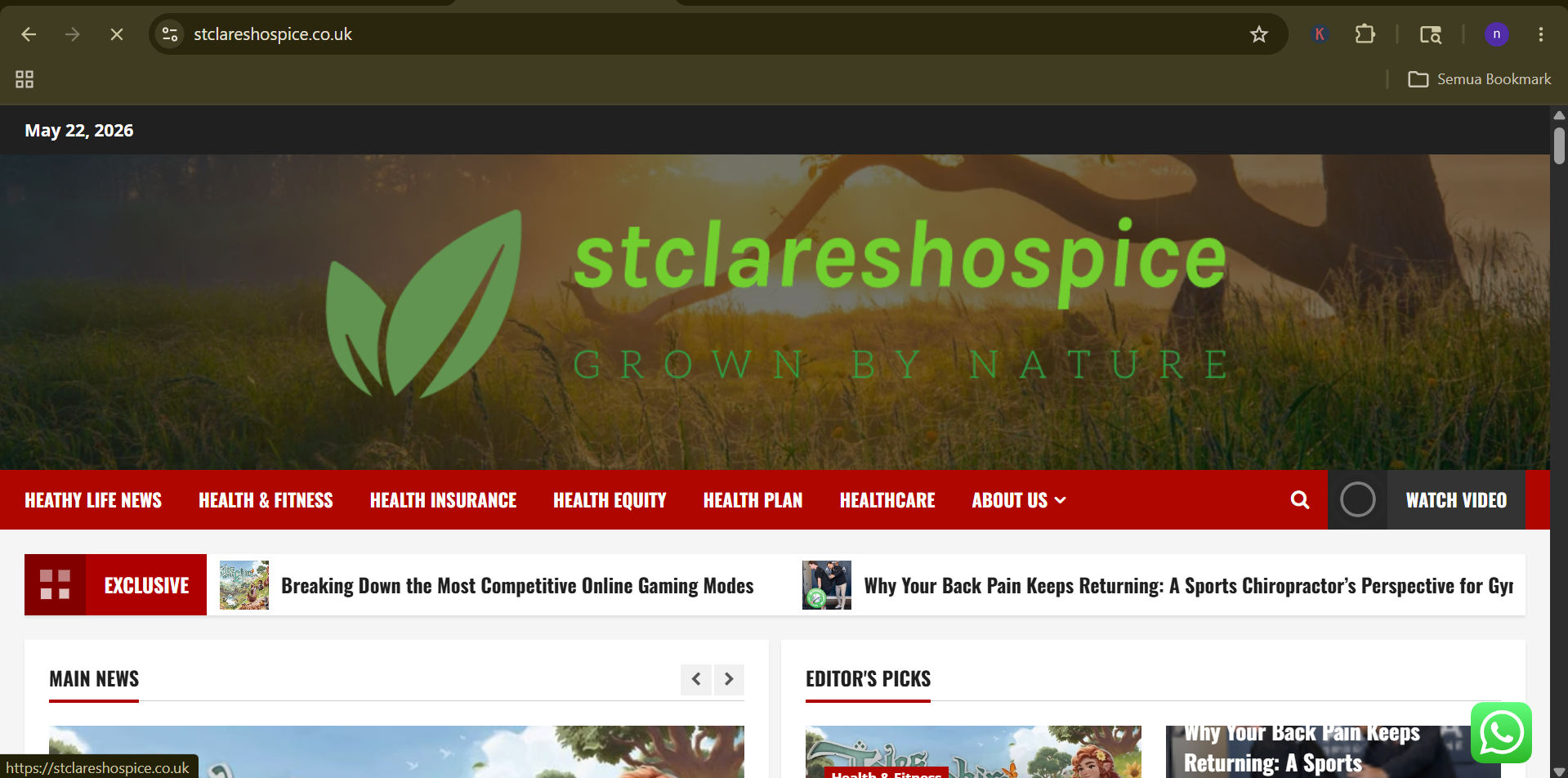 Stclareshospice