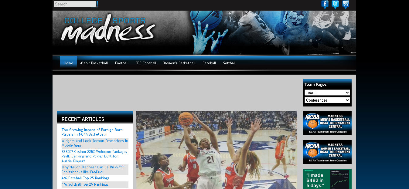 Collegesportsmadness