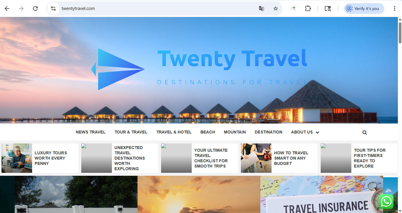 Twentytravel.com