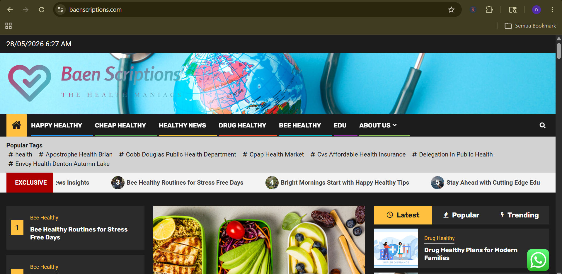 Baen Scription Health