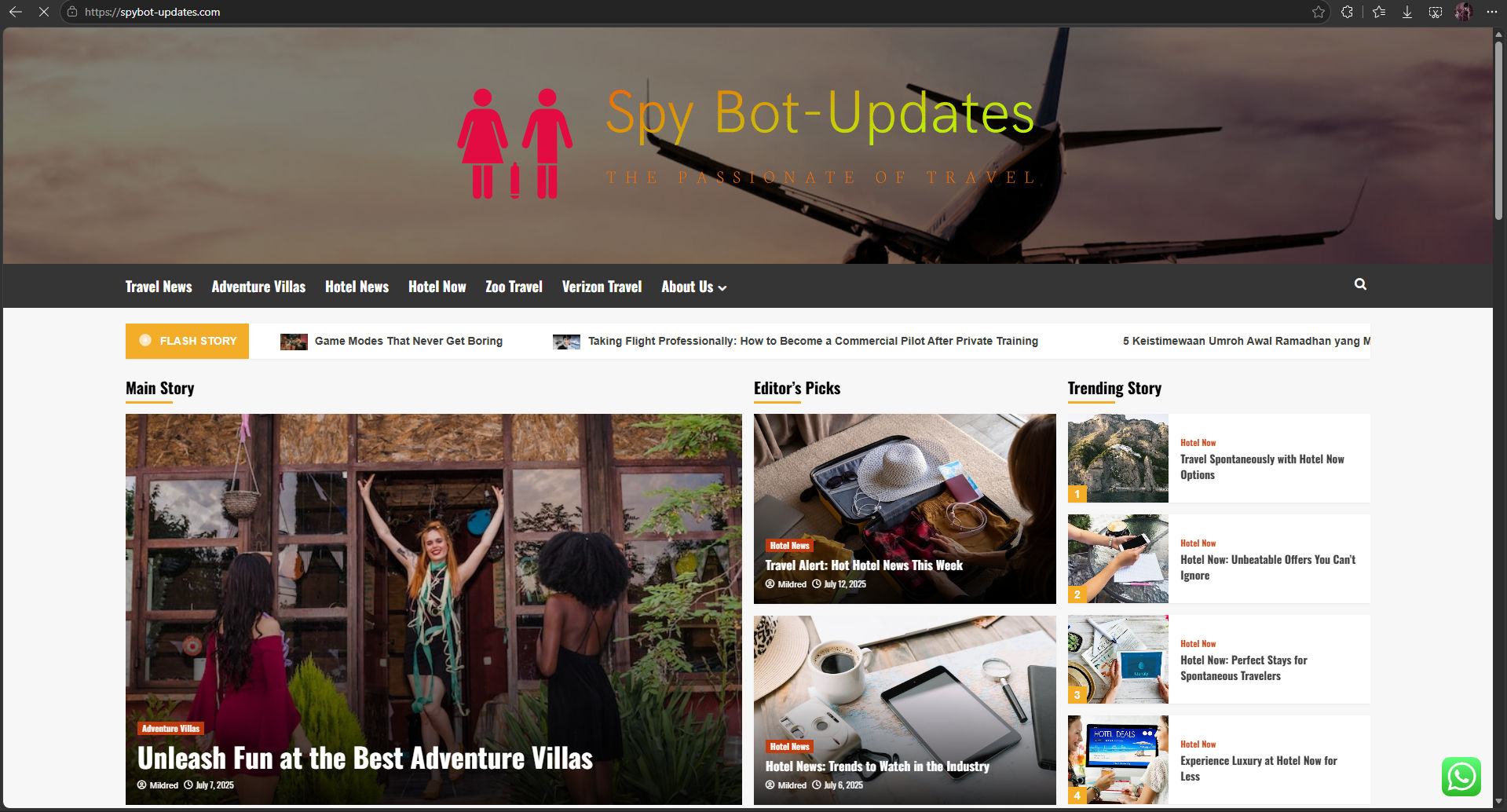 Spy Bot Updates