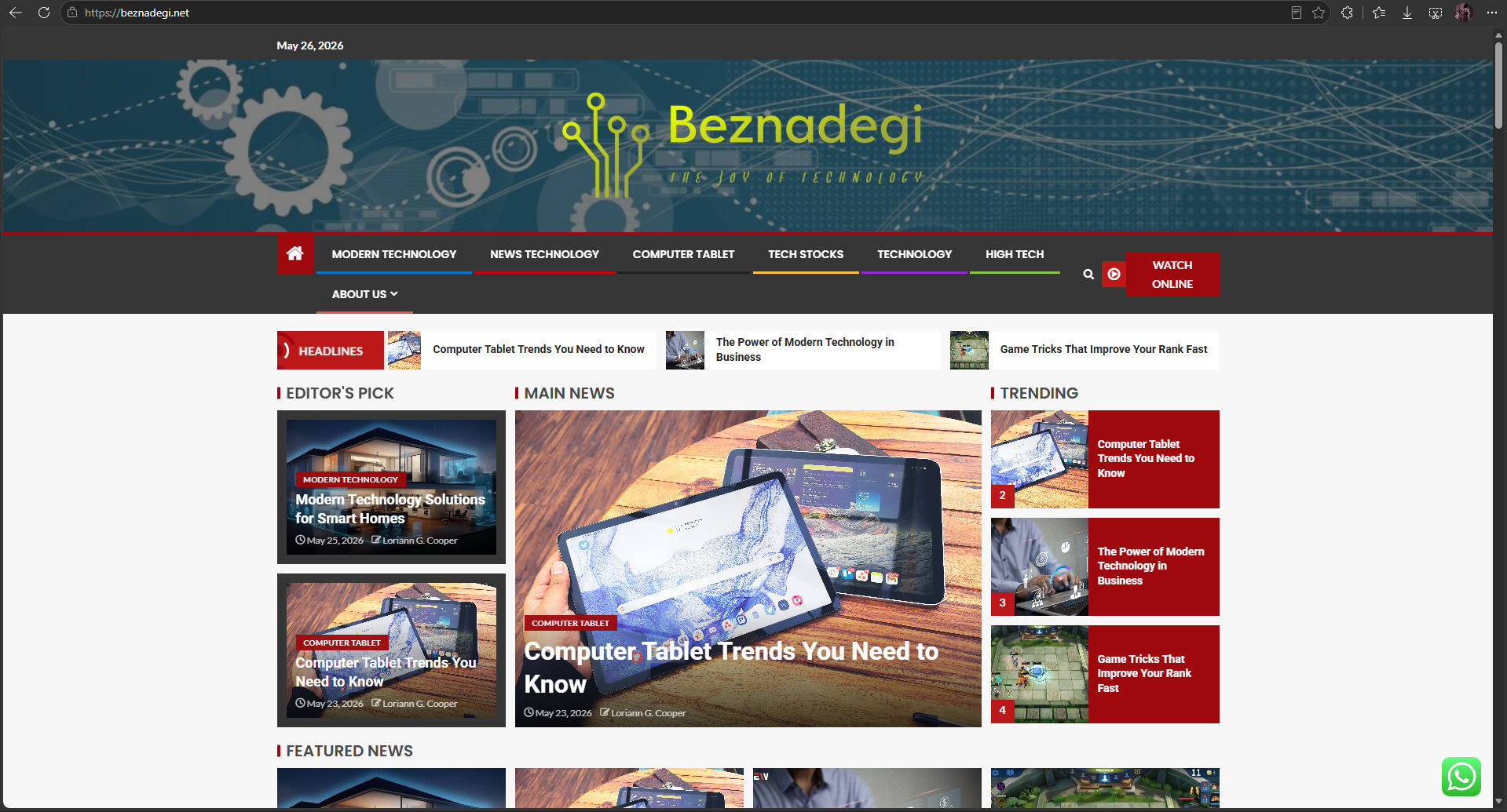 Beznadegi Tech