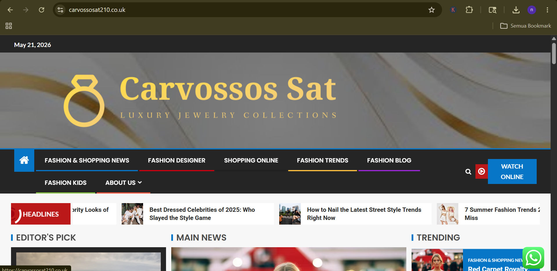 Carvossosat Fashion