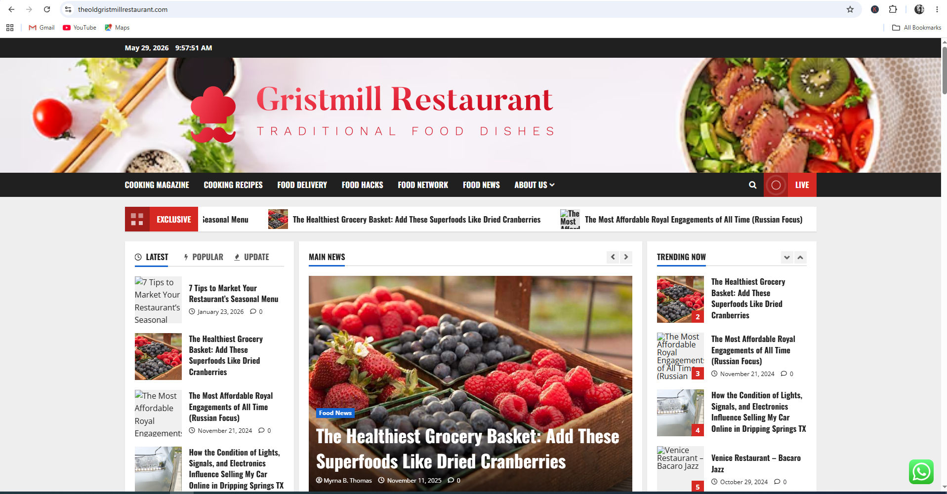 TOGM RESTAURANT