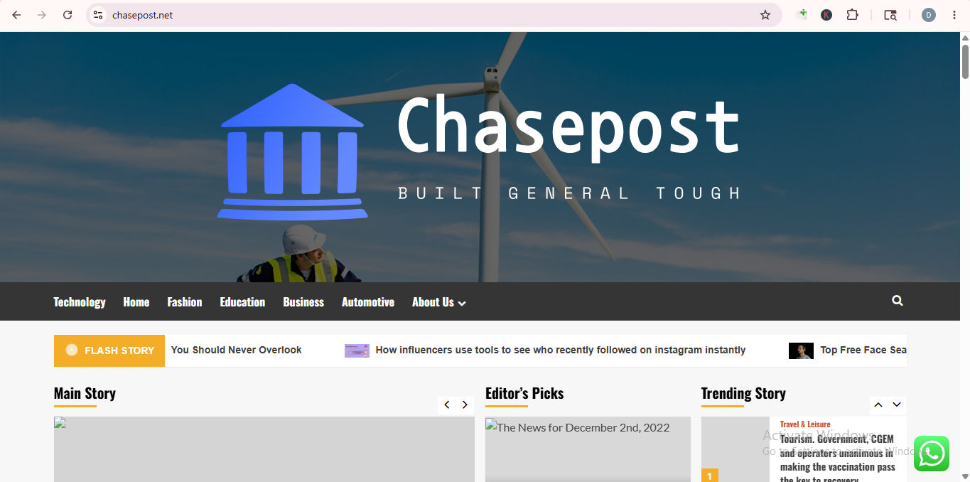 Chase Post News