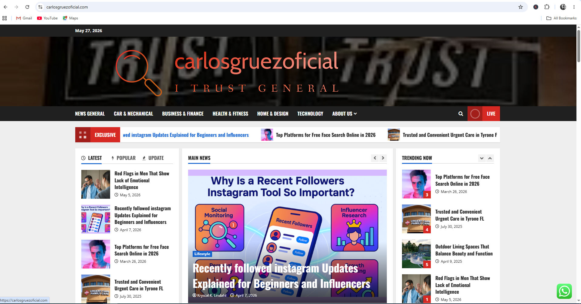 Carlos Gruez Official