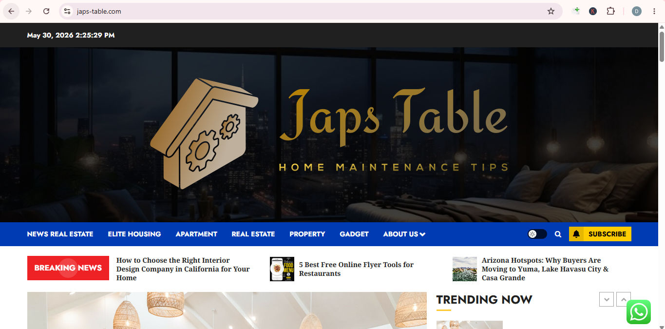 Japs Table