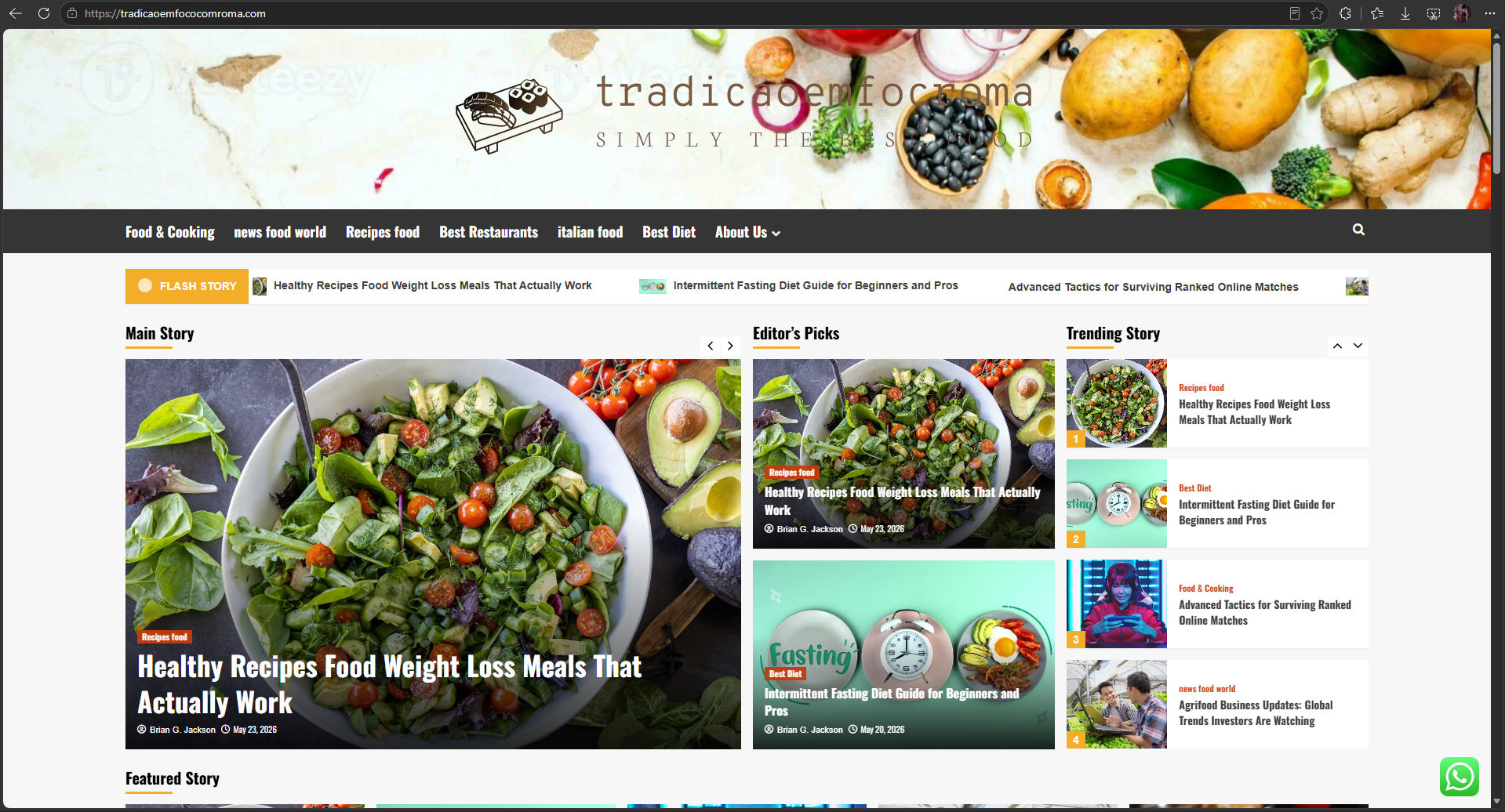 Tradicaoemfococomroma  Simply The Best Food