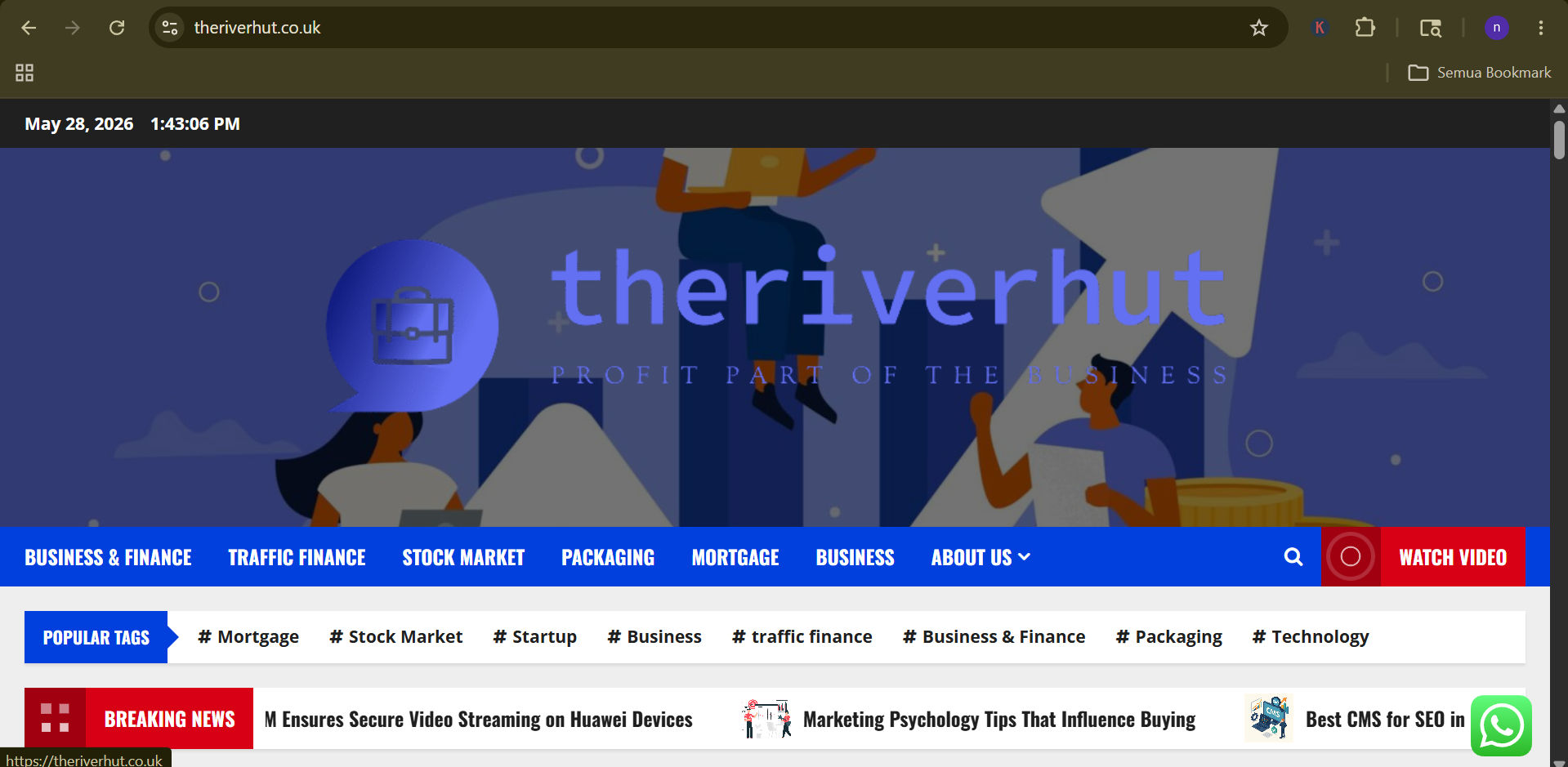 Theriverhut   Profit Part Of The Business