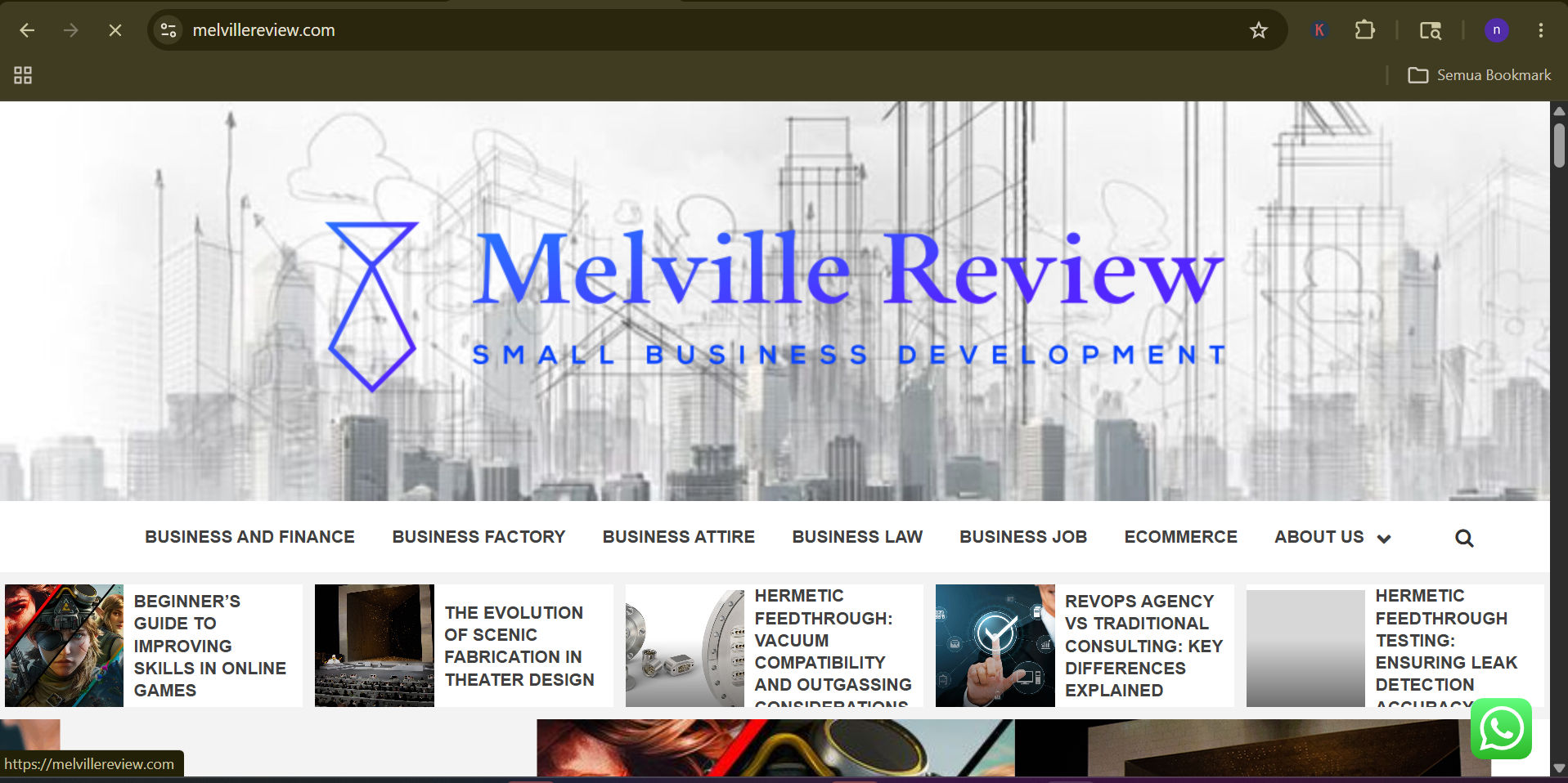 Melvillereview   Life With Business