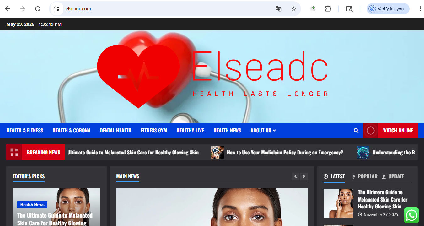 Elseadc  Health Lasts Longer