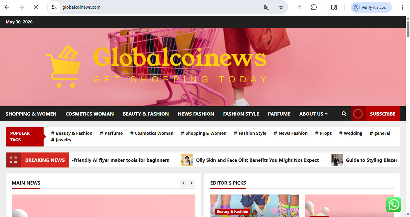 Globalcoinews  Get Shopping Today