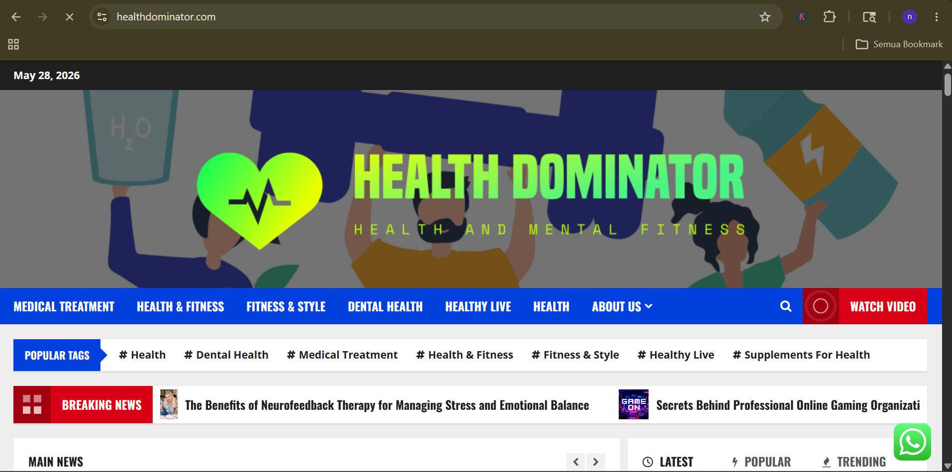 Healthdominator    Health And Mental Fitness