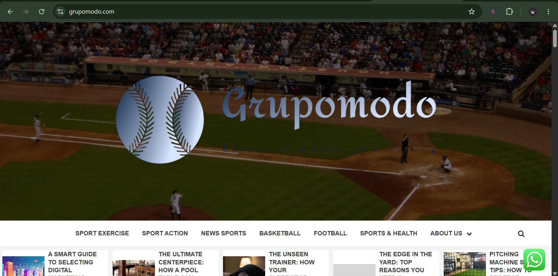 Grupomodo   Exercise Makes You Strong