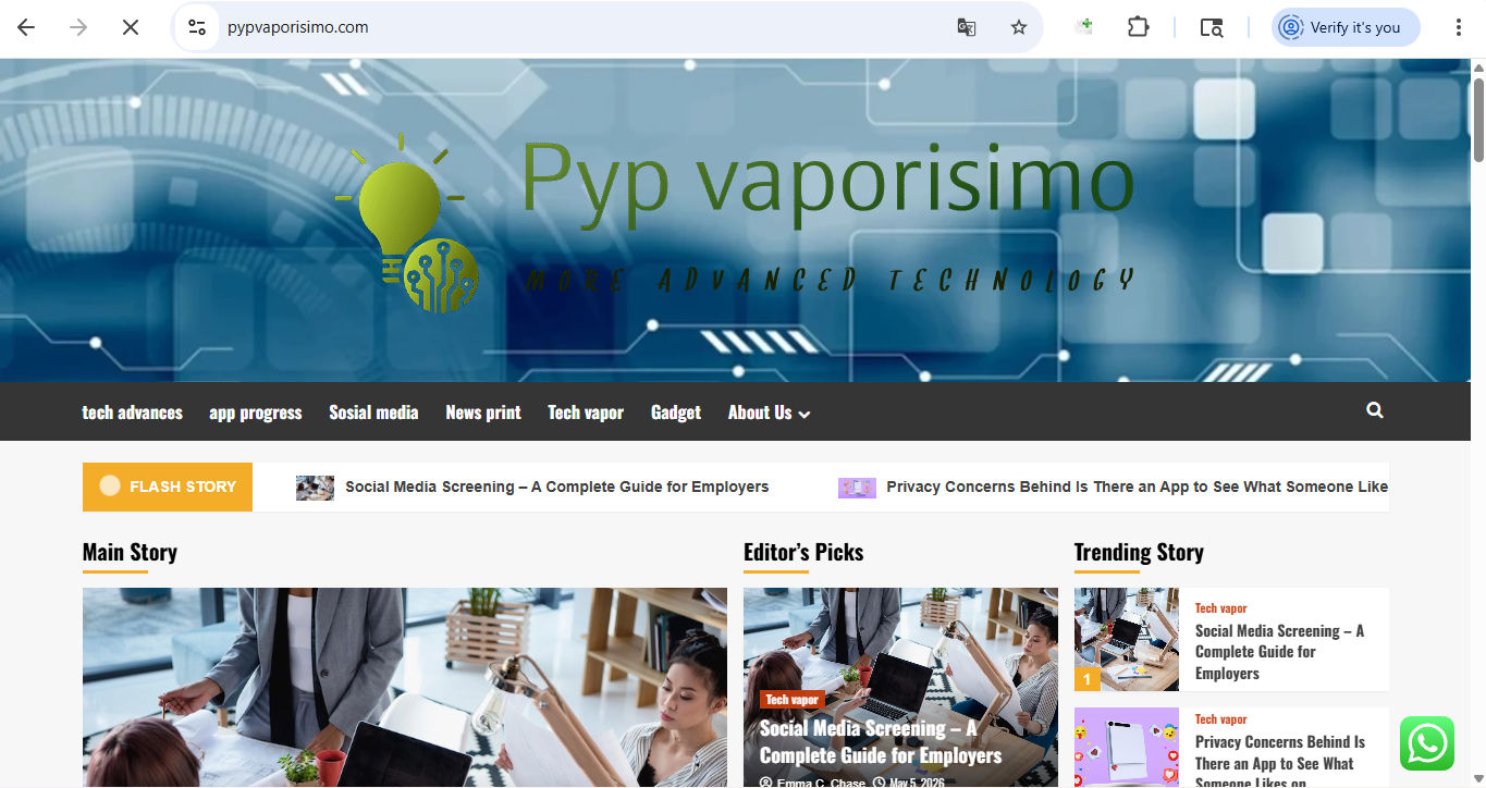 Vaporisimo    More Advanced Technology