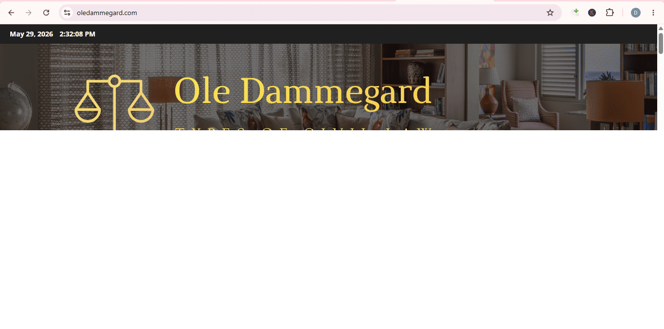 Oledammegard   Types Of Civil Law