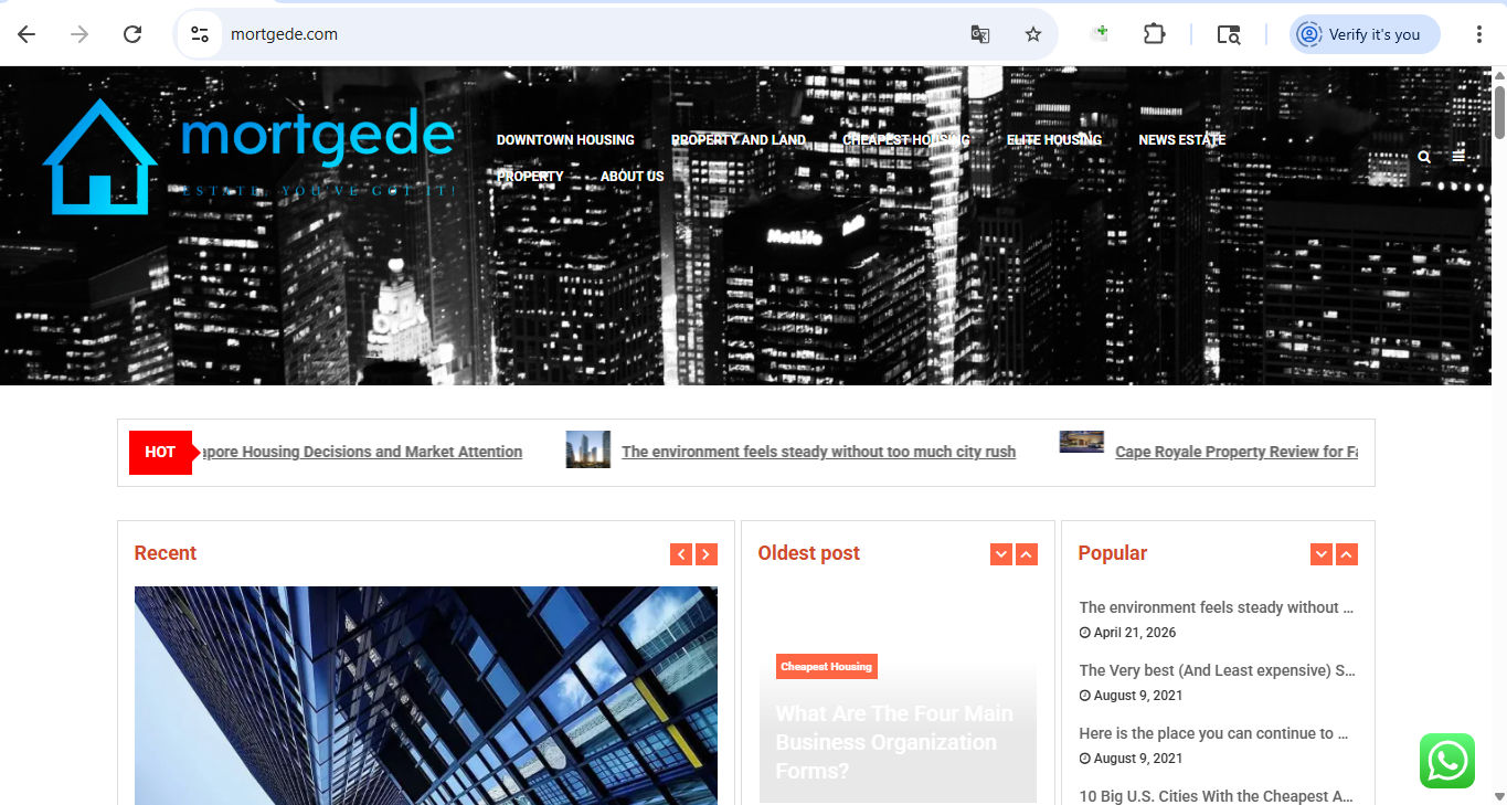 Mortgede  - Estate, You've Got It