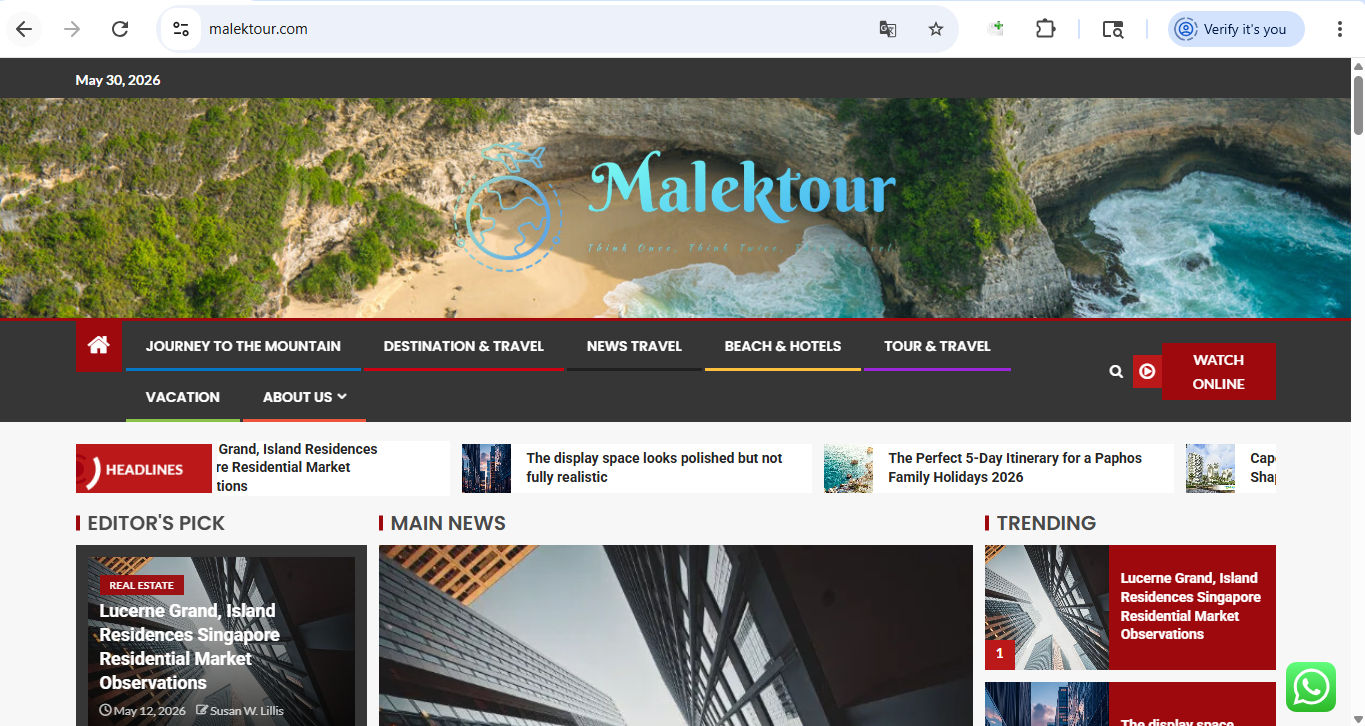 Malektour  - Think Once, Think Twice, Think Travel