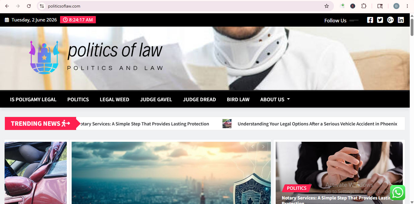 Politics Of Law  -  Politics And Law