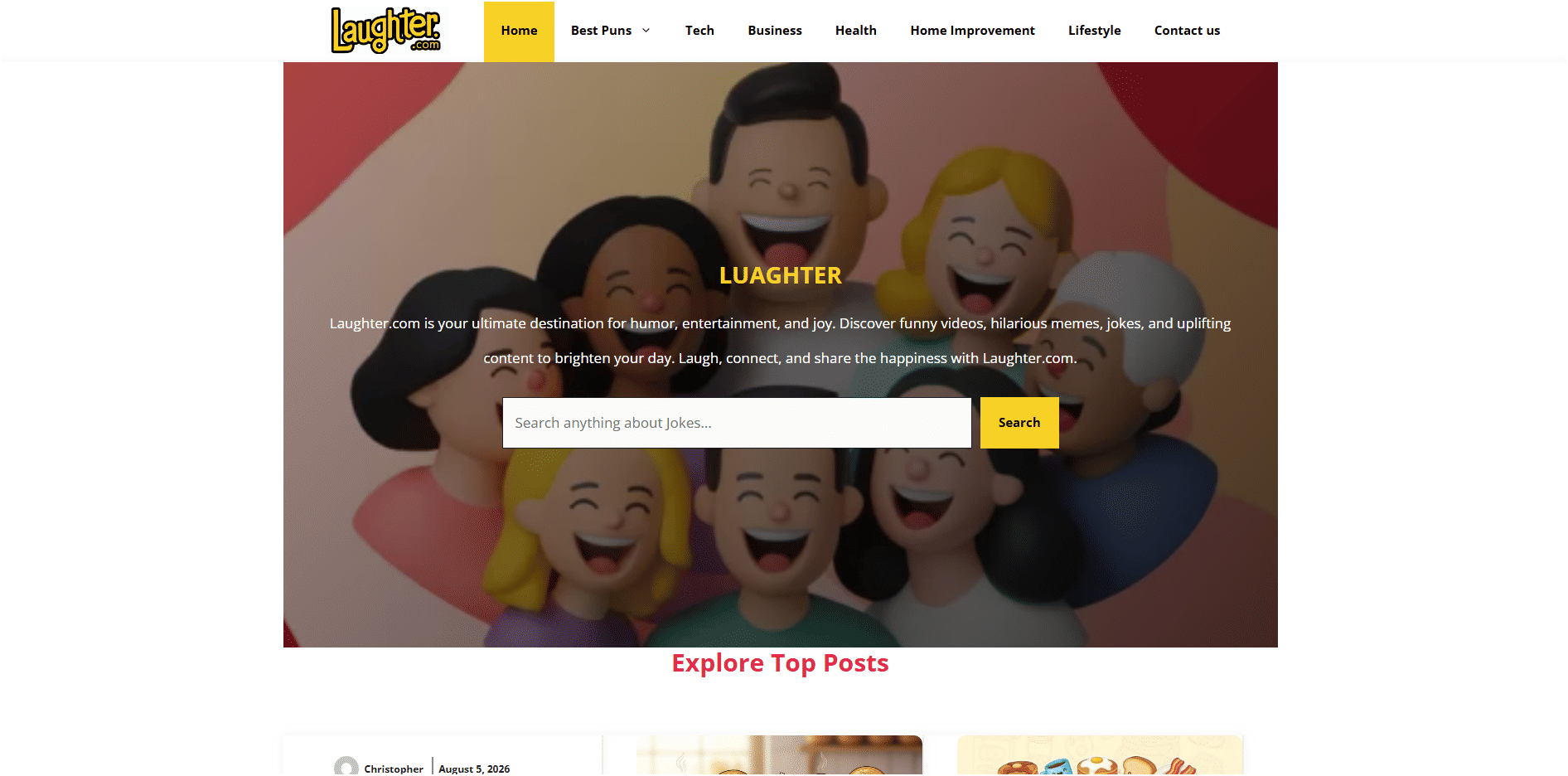 Luaghter.com