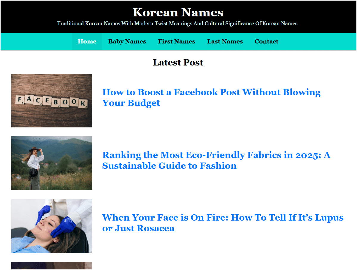 Koreannames.org