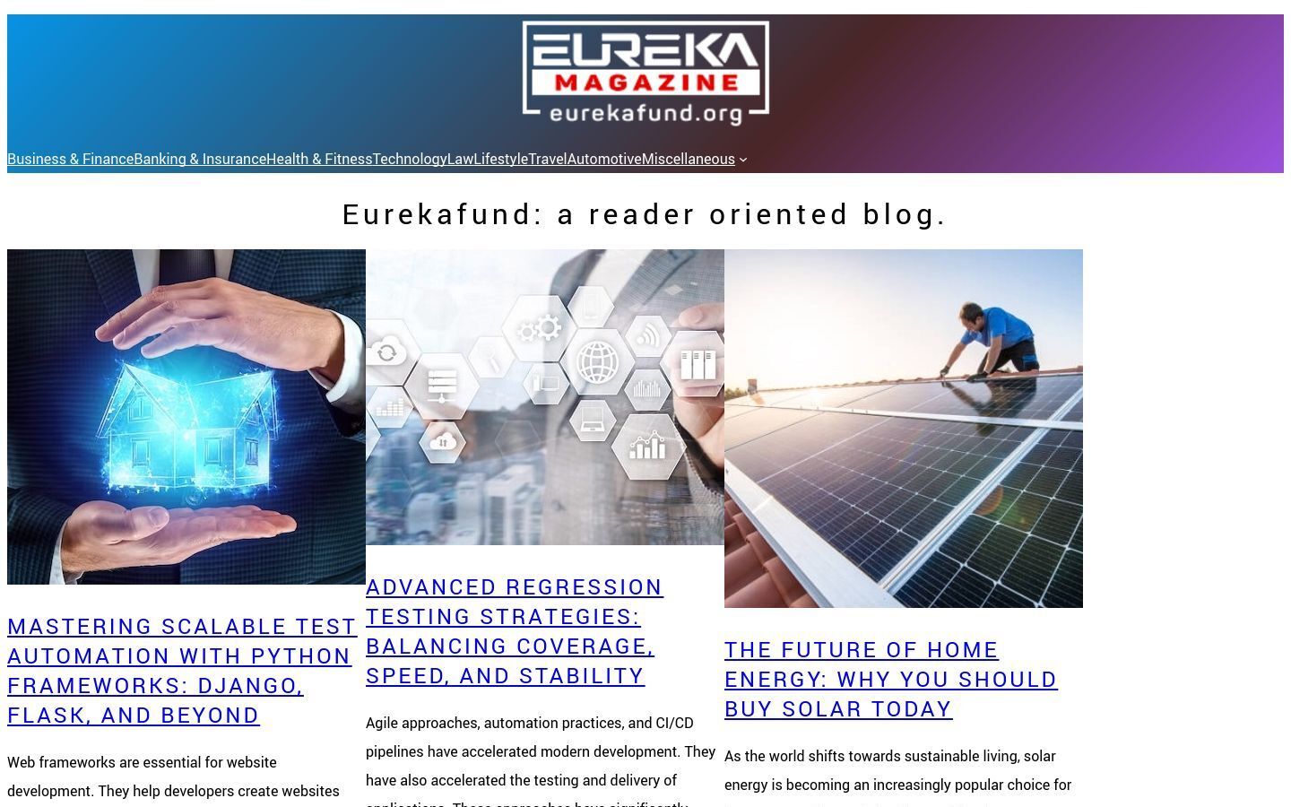 Eurekafund.org/