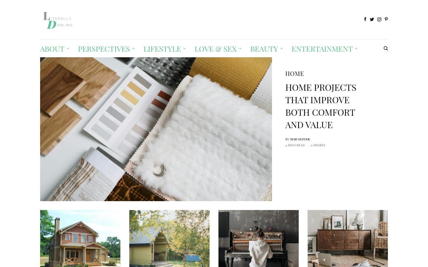 Homepage - Literally, Darling