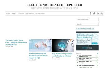 Electronic Health Reporter - Healthcare IT News And Editorials