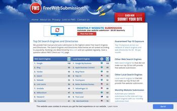 Freewebsubmission