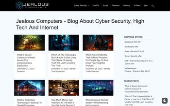 Jealous Computers - Tech, Gaming, Cyber-security And Finances