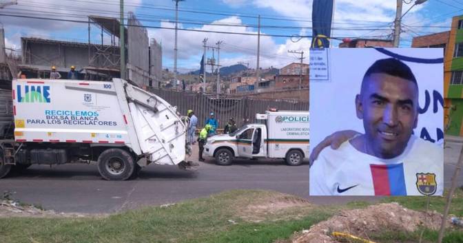 Hombre muere tras ser arrollado por camión de basura