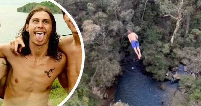 Joven australiano sufre graves lesiones al intentar récord mundial de death dive