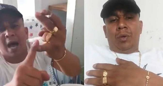Alias 'Negro Ober' amenaza con matar a personas inocentes desde la cárcel.