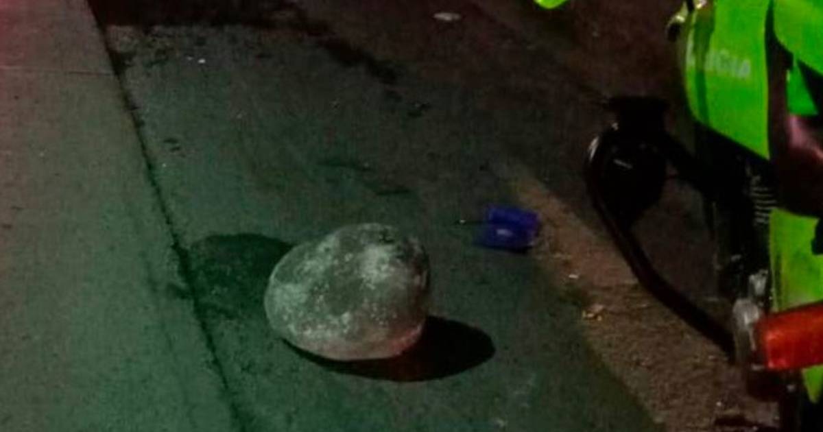 En un accidente causado por una piedra fallece un perro