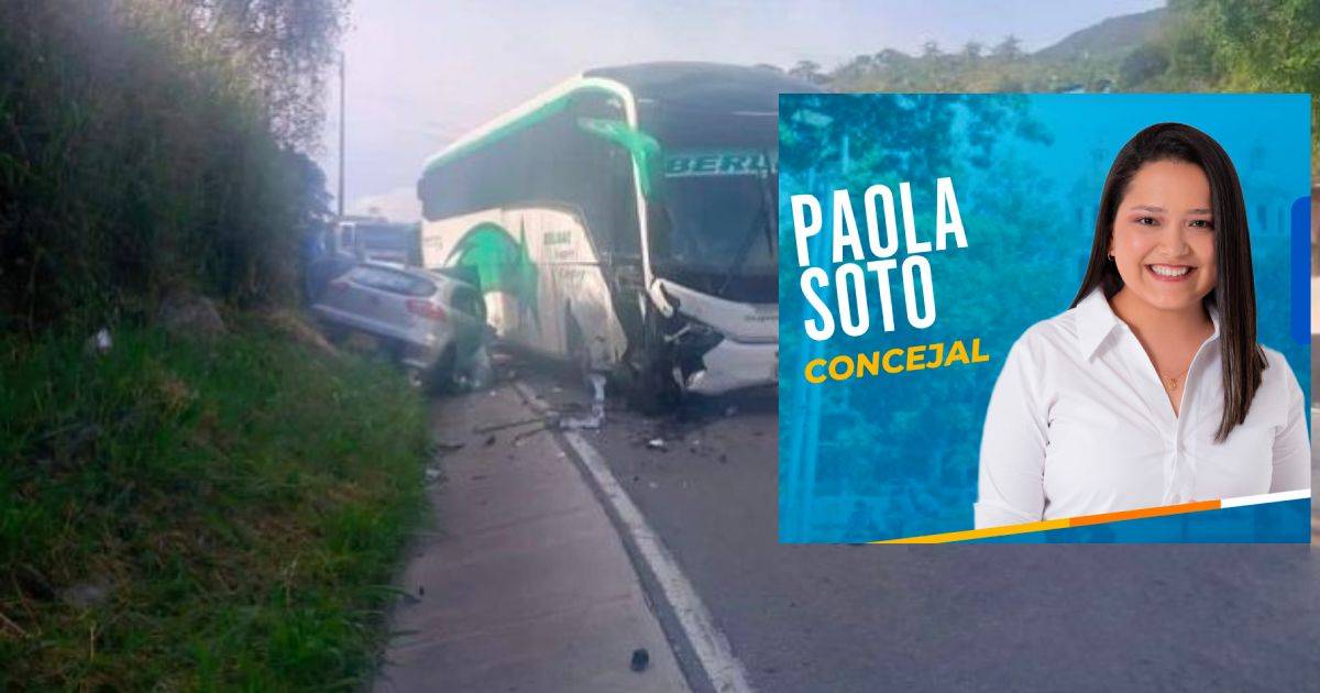 Accidente cobra la vida de la candidata al concejo de Cúcuta, Paola Soto