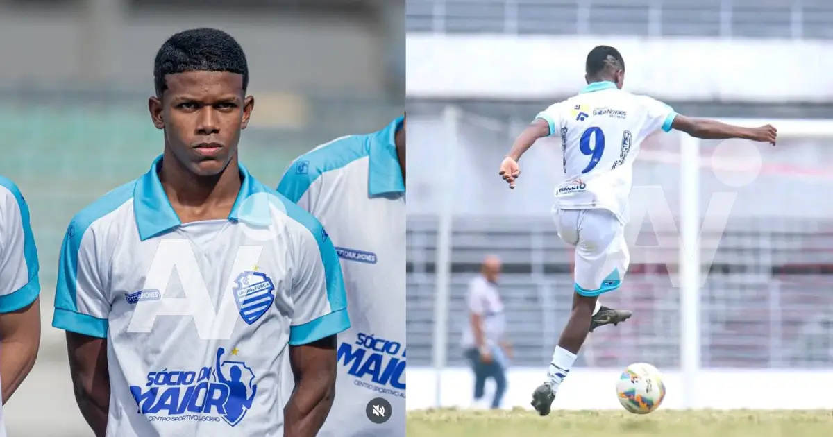 Promesa del fútbol brasileño pierde una pierna en accidente; otro joven fallece